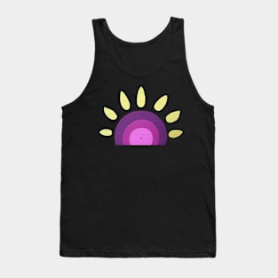 Vinyl Sunflower Tank Top